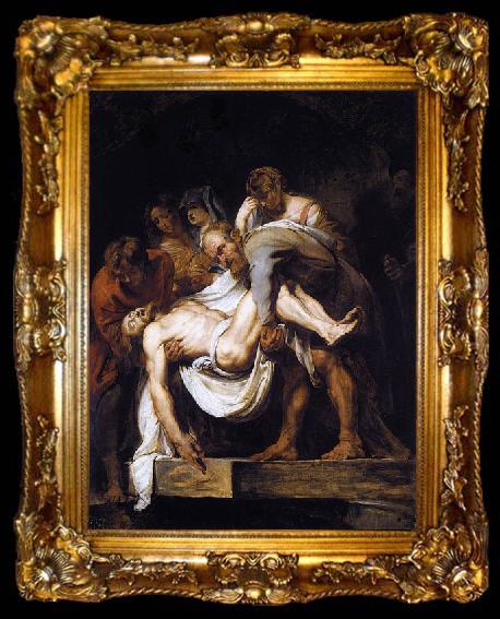 framed  Peter Paul Rubens The Entombment, ta009-2